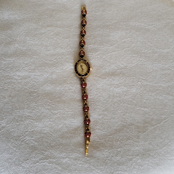SOLD - Joan Rivers Ladybug Watch - Picture 2 of 5
